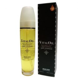 Vital Oil de chez Broaer est une huile sèche pour tous types de cheveux combinant les propriétés des huiles naturelles les plus représentatives des 5 continents : Argan, Jojoba, Olive, Macadamia et Soja.